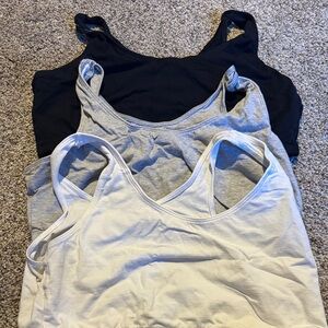 Fruit of the Loom Women's Black, Gray, and White Bras